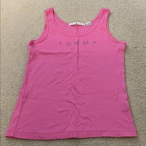Vintage Tommy Hilfiger Ribbed Tank Top, Size XL